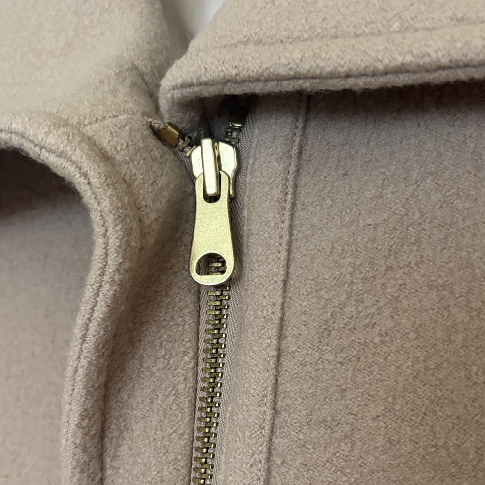 Classic Camel Italian Wool Coat - Picture 3 of 4